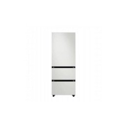 [삼성전자] 삼성 비스포크 3도어 김치냉장고 RQ33A74A1AP (313L, 코타 화이트, 1등급)